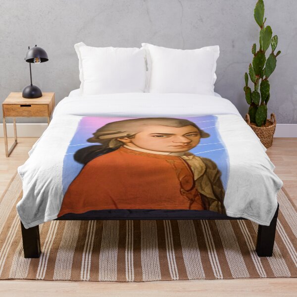 Item preview, Influyente compositor Wolfgang Amadeus Mozart ilustración designed and sold by Litstoy.