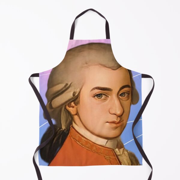 Item preview, Influential composer Wolfgang Amadeus Mozart illustration designed and sold by Litstoy.
