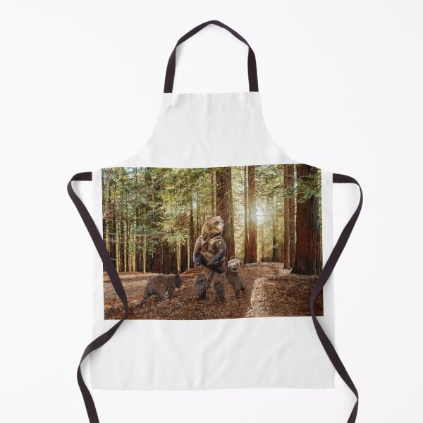 Item preview, bear with landscape designed and sold by brigitte-arte.