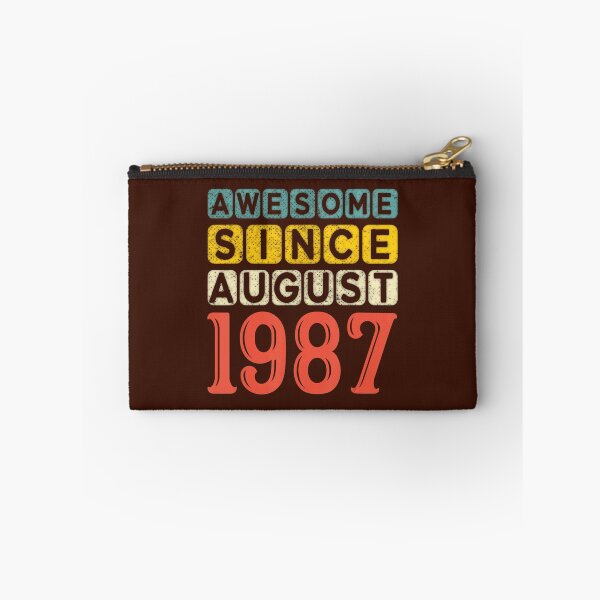 Item preview, 34 Years Old Awesome Since August 1987 34th Birthday Vintage 	 DM68021	 designed and sold by afnudxzd71.