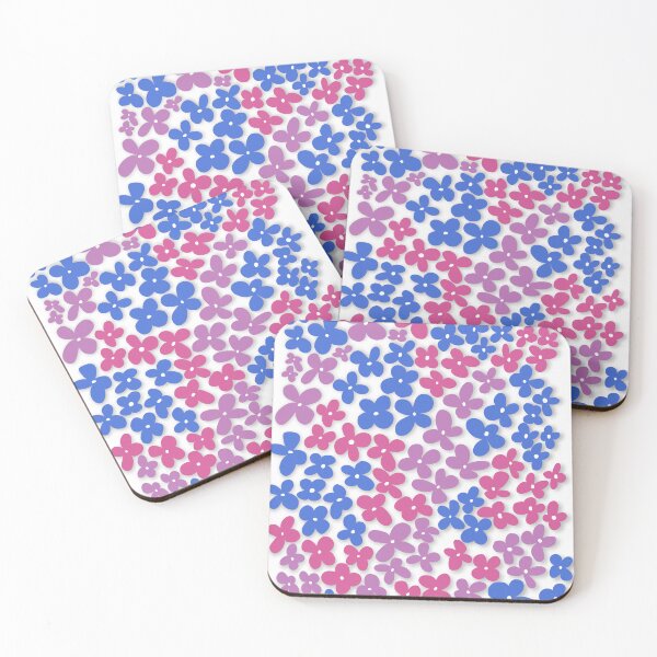 Item preview, McGuire Blooms Bisexual Pride Flag designed and sold by Stickeraround.