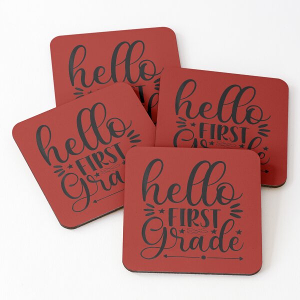 Item preview, Kids Hello First Grade Back to School Teacher Student 	 	 	 designed and sold by okizcscyauv98.