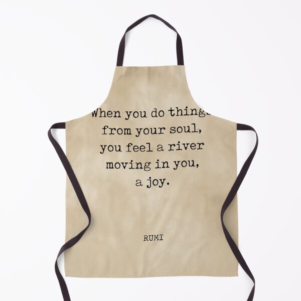 Item preview, Rumi Quote 05 - When you do things from your soul - Typewriter Print - Vintage designed and sold by Studio Grafiikka.