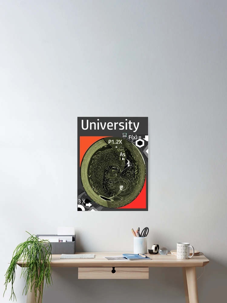 Thumbnail 2 of 3, Poster, University designed and sold by ROUGHSEA.