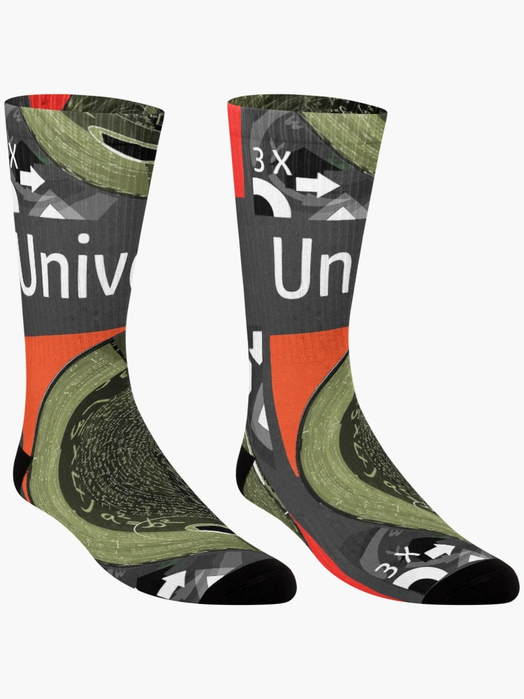 Thumbnail 3 of 5, Socks, University designed and sold by ROUGHSEA.