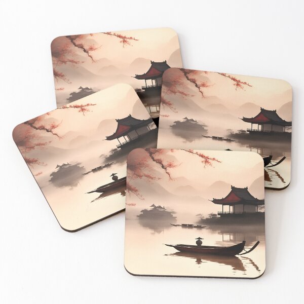 Item preview, Muted chinese ink painting scroll designed and sold by Mygifts93.