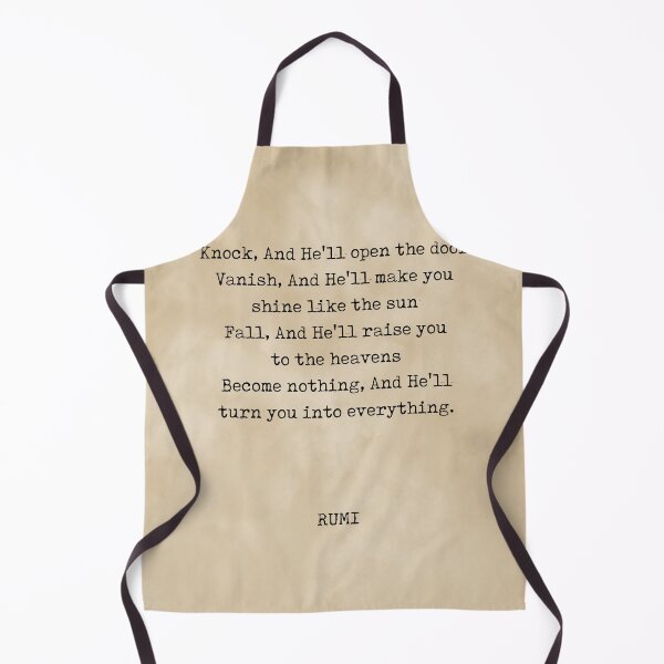 Item preview, Rumi Quote 06 - Knock and He'll open the door - Typewriter Print - Vintage designed and sold by Studio Grafiikka.