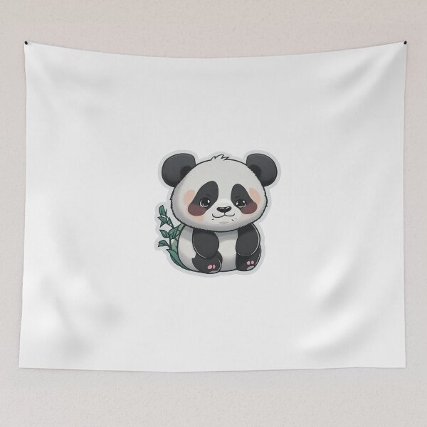Item preview, Cheerful Cartoon Cute Panda designed and sold by mdhanim.