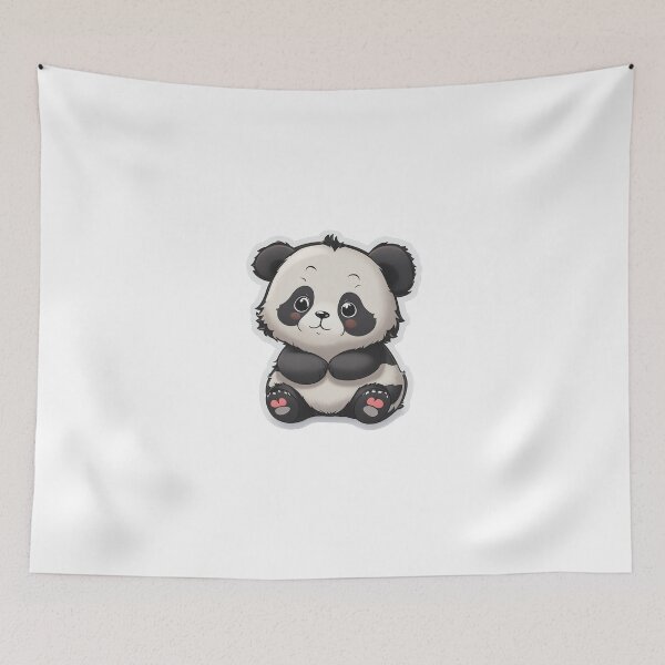 Item preview, Joyful Cartoon Panda Illustration designed and sold by mdhanim.