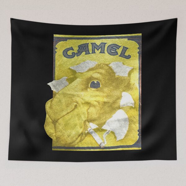 Item preview, 80s Camel Cigarettes Vintage Joe Camel Threadbare designed and sold by Stetson-Hackett.