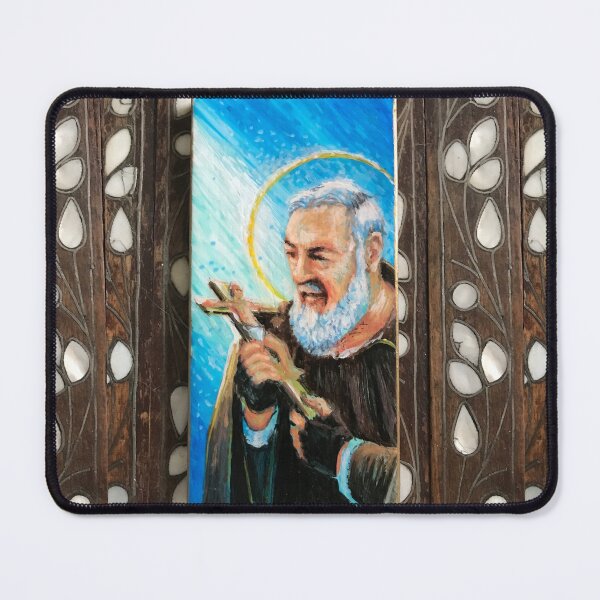 Item preview, Saint Padre Pio designed and sold by Artdesrapides.