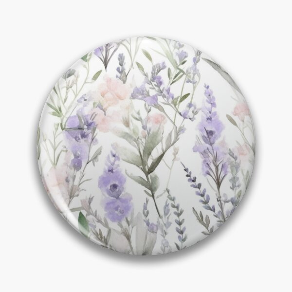 Item preview, Fresh Romantic Soft Lavender Pattern designed and sold by sandy3105.