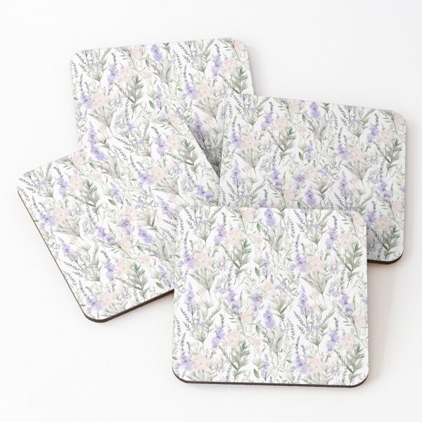 Item preview, Fresh Romantic Soft Lavender Pattern designed and sold by sandy3105.