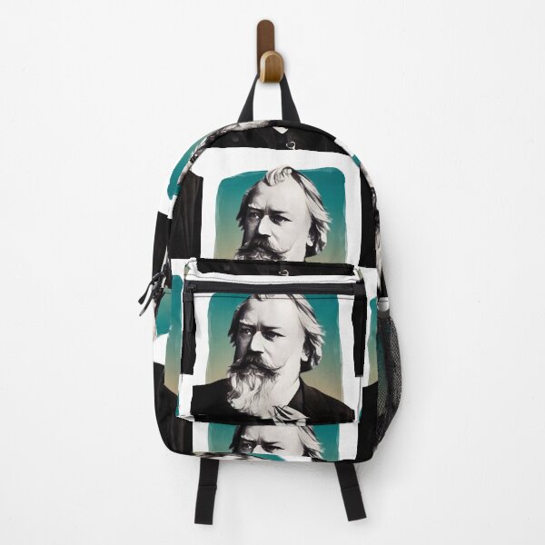 Item preview, German Composer Johannes Brahms illustration designed and sold by Litstoy.