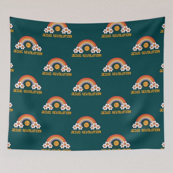 Item preview, Jesus Revolution Rainbow Sun   designed and sold by elsyysorrentino.