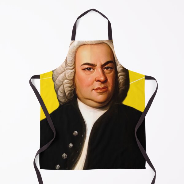 Item preview, German Composer Johann Sebastian Bach illustration designed and sold by Litstoy.
