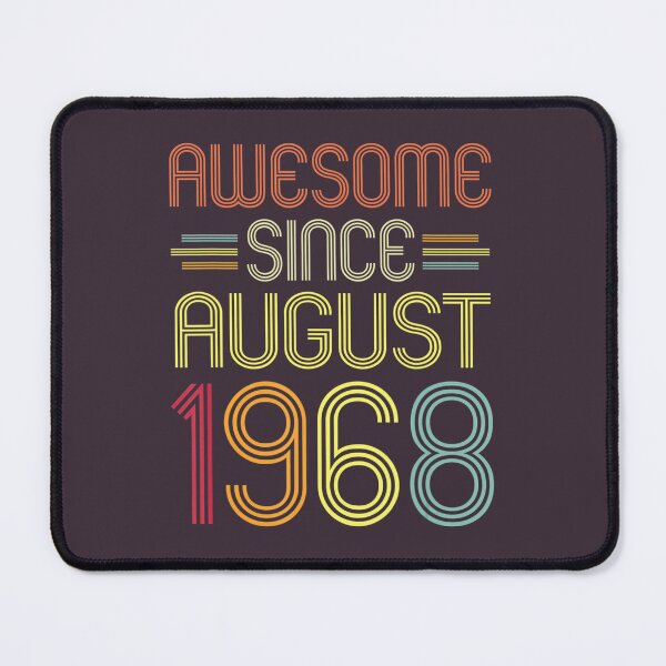 Item preview, 54th Birthday Awesome Since August 1968 54 Years Old DM13062 designed and sold by oiadkcgk61.
