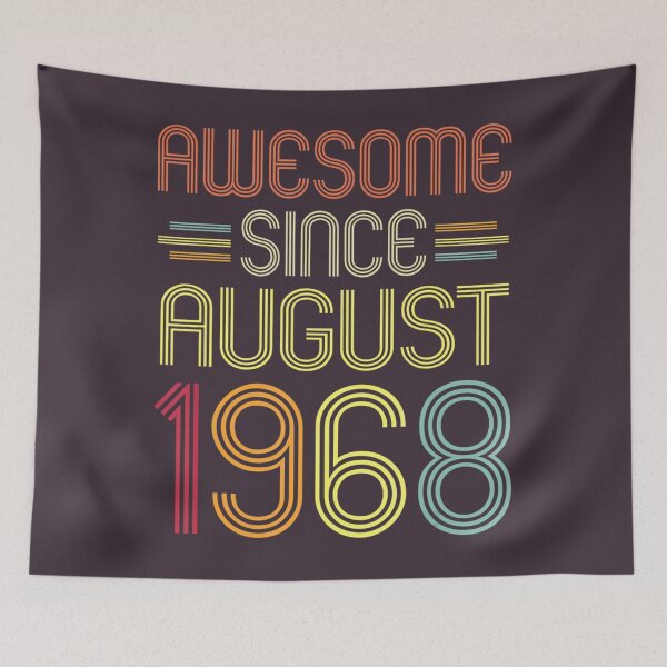 Item preview, 54th Birthday 	 Awesome Since August 1968 54 Years Old 	 DM13062	 designed and sold by oiadkcgk61.