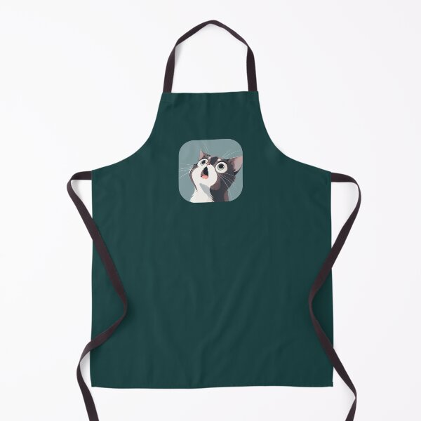 Item preview, Cat Looking Up In Surprise Anime Style Illustration S02 designed and sold by iCherryRed.