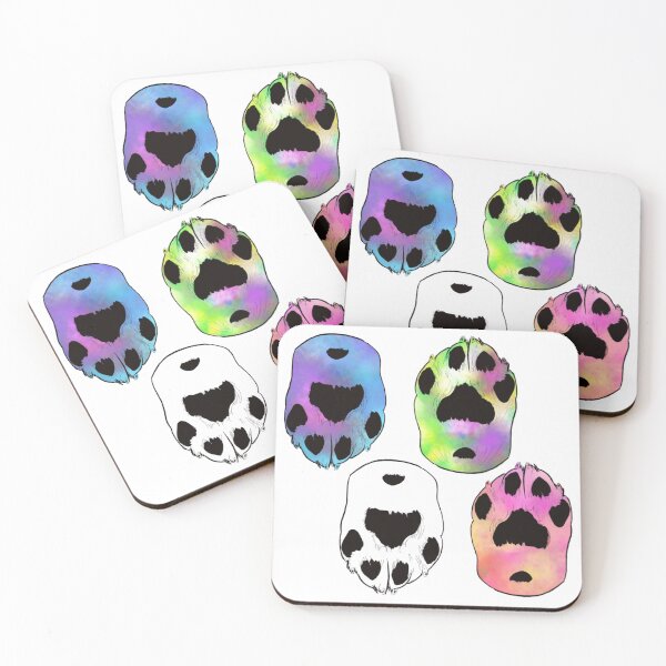 Item preview, Rainbow dog paws  designed and sold by kerstibirgitta.