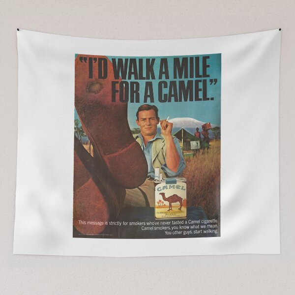 Item preview, Camel Cigarettes Ad designed and sold by Alidan-Dankog.