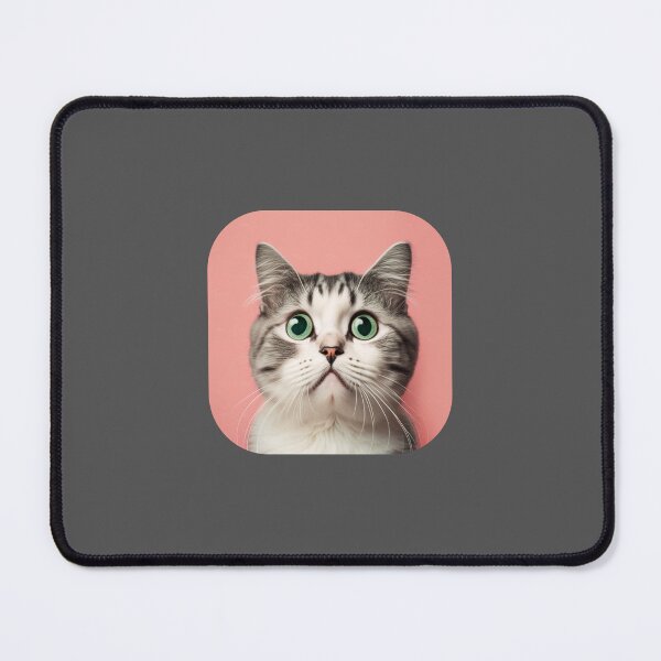 Item preview, Cute Surprised Cat Anime Style Illustration S01 designed and sold by iCherryRed.