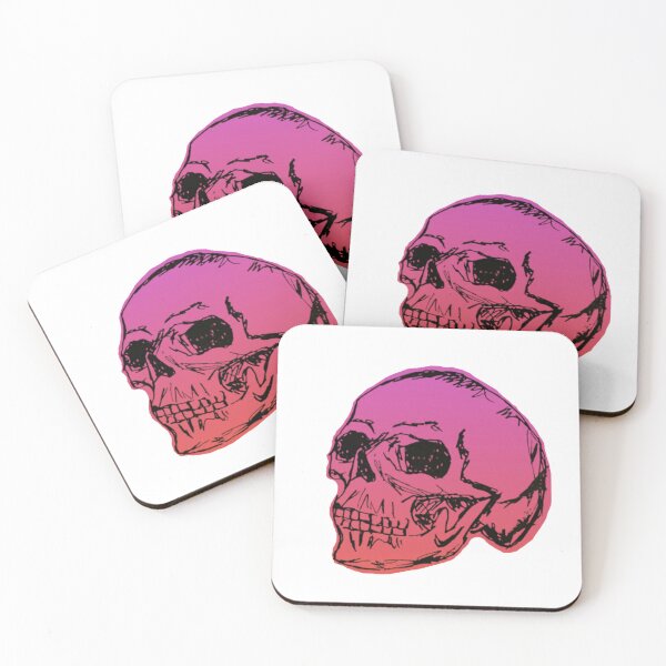 Item preview, sunset skull designed and sold by sofiademos.