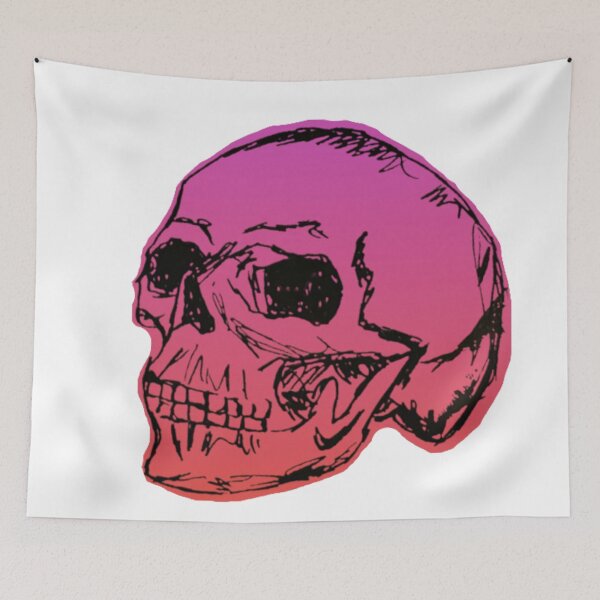 Item preview, sunset skull designed and sold by sofiademos.