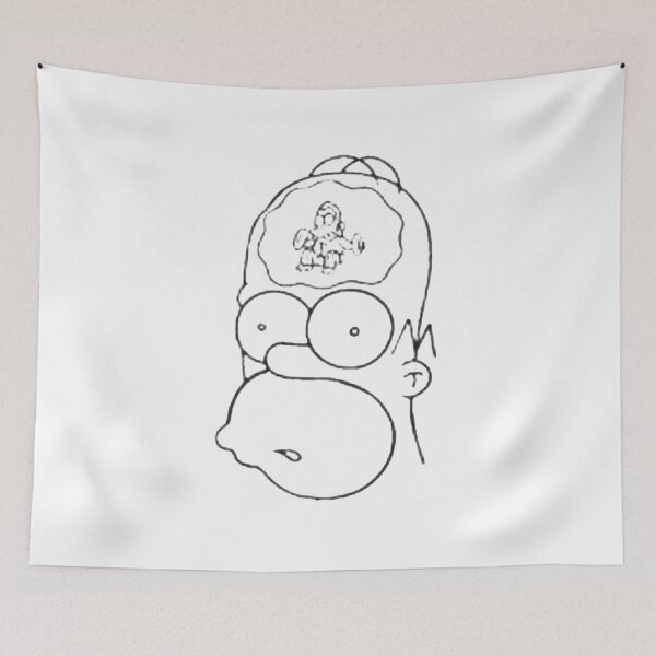 Item preview, Homer Monkey In Mind designed and sold by Trawes.