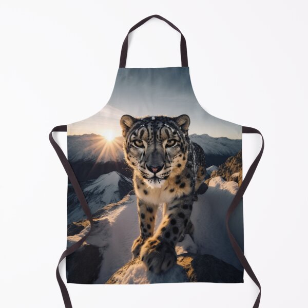 Item preview, Peak Majesty: Golden Sunrise Embrace of the Snow Leopard designed and sold by luvablelifeform.