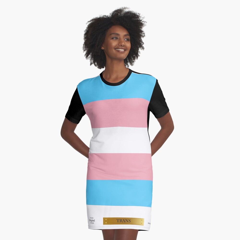 Item preview, Graphic T-Shirt Dress designed and sold by LGBT-Pride-Flag.