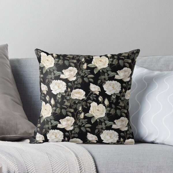 Item preview, White and Black Roses designed and sold by sandy3105.