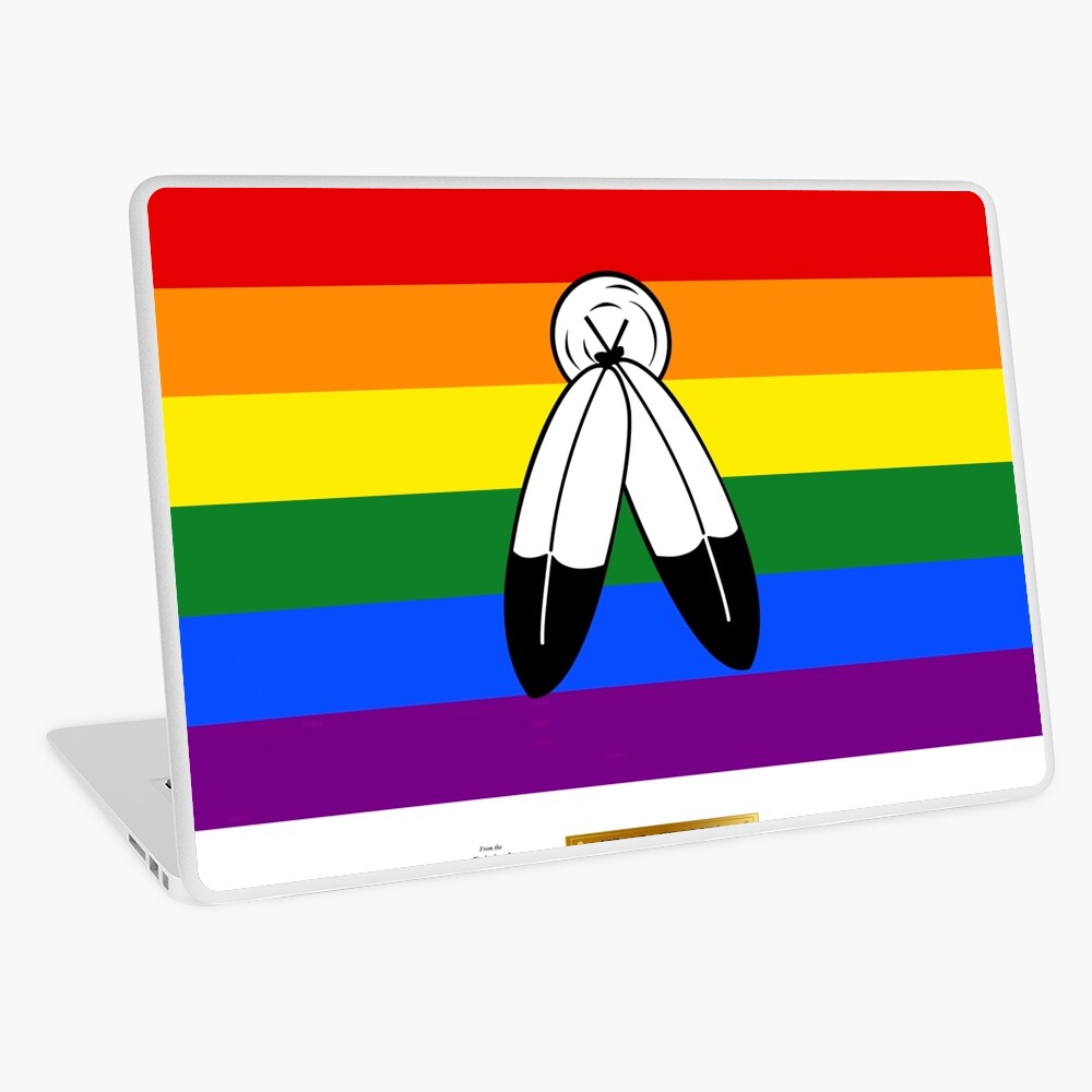 Item preview, Laptop Skin designed and sold by LGBT-Pride-Flag.