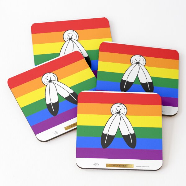 Item preview, Two Spirited LGBT Pride Flag designed and sold by LGBT-Pride-Flag.