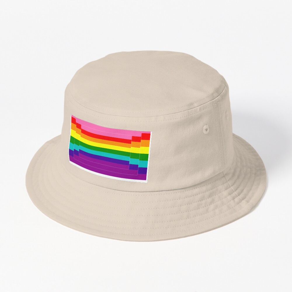 Item preview, Bucket Hat designed and sold by LGBT-Pride-Flag.
