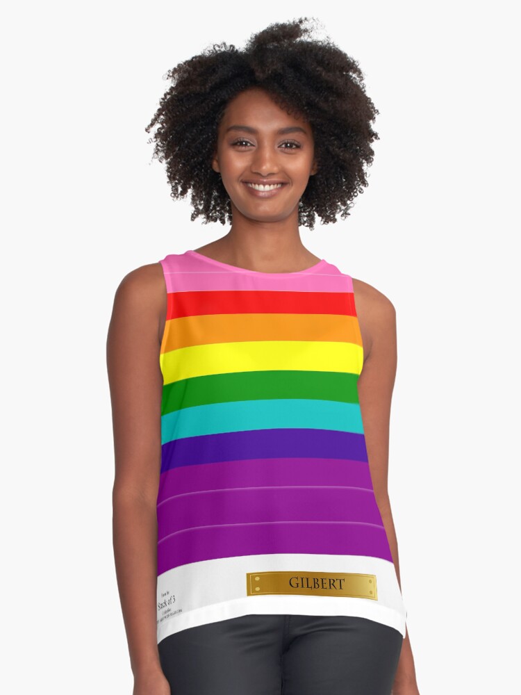 Item preview, Sleeveless Top designed and sold by LGBT-Pride-Flag.