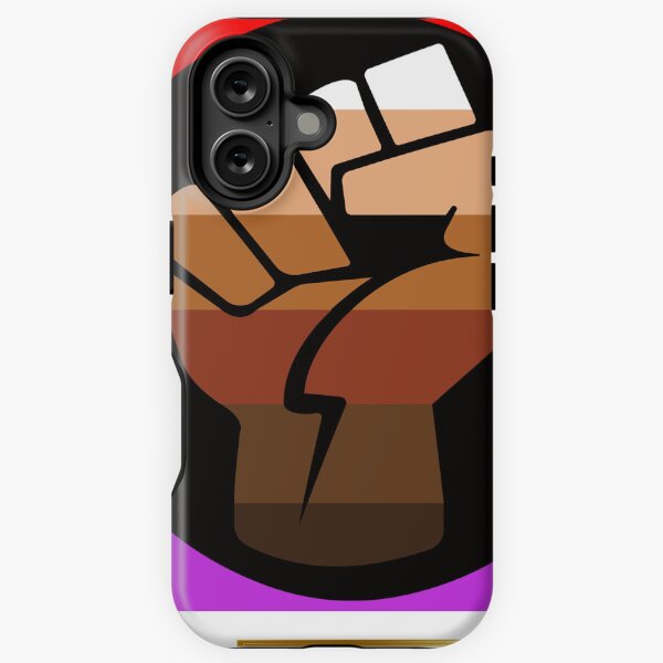 People Of Color LGBT Pride Flag iPhone Tough Case