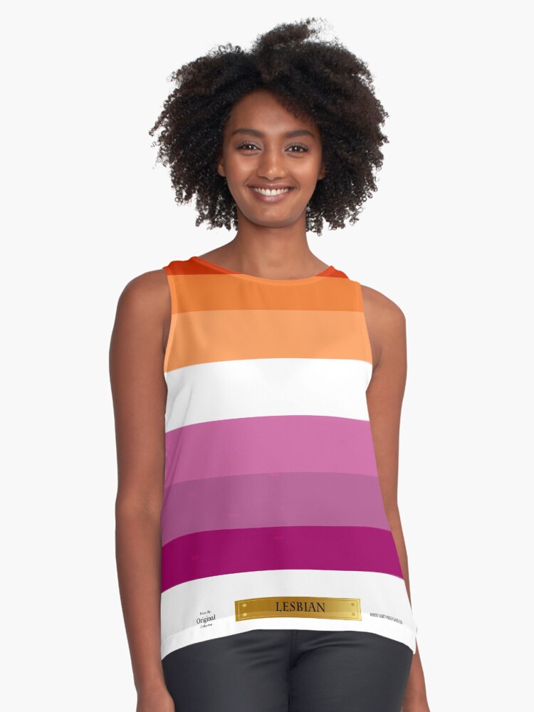 Item preview, Sleeveless Top designed and sold by LGBT-Pride-Flag.