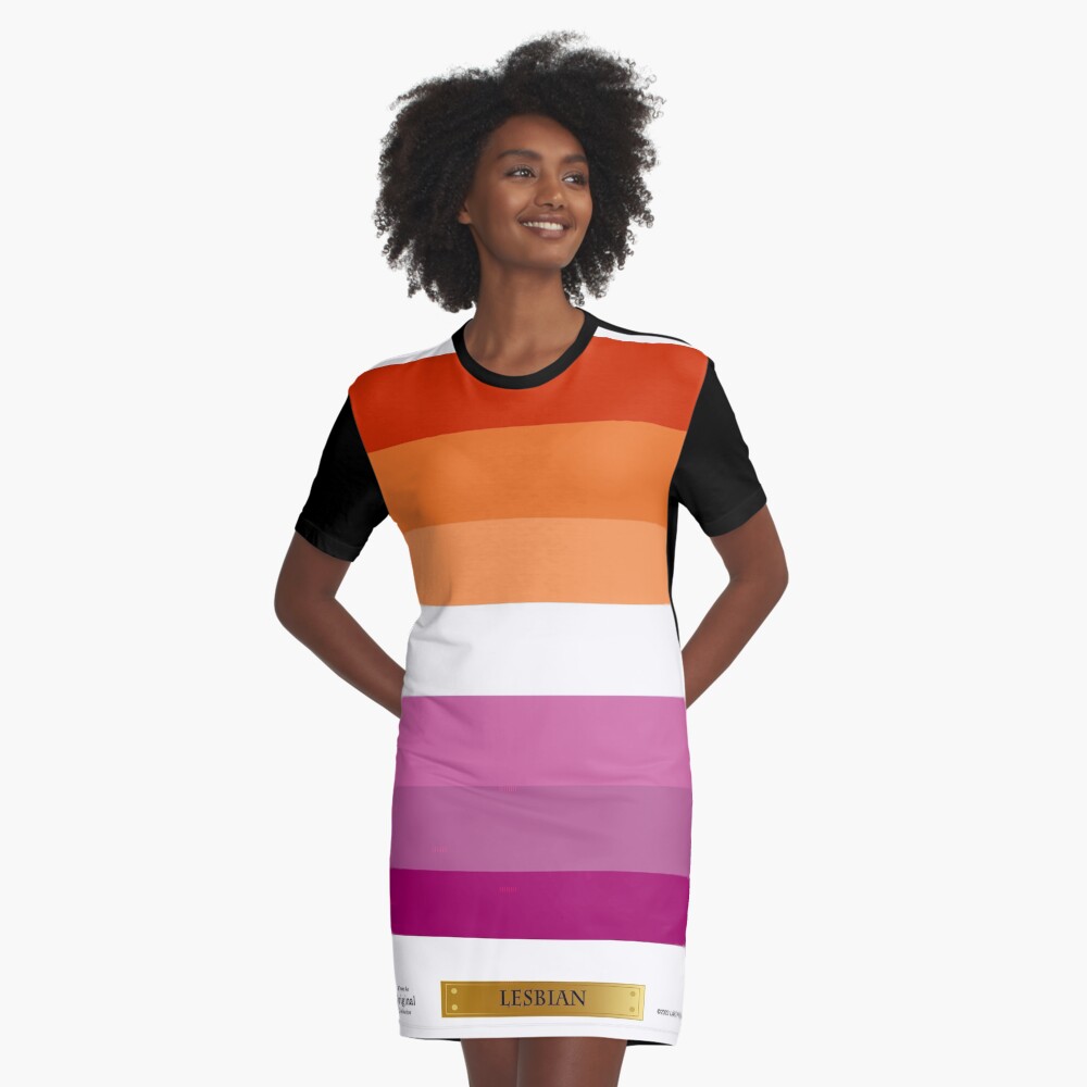 Item preview, Graphic T-Shirt Dress designed and sold by LGBT-Pride-Flag.