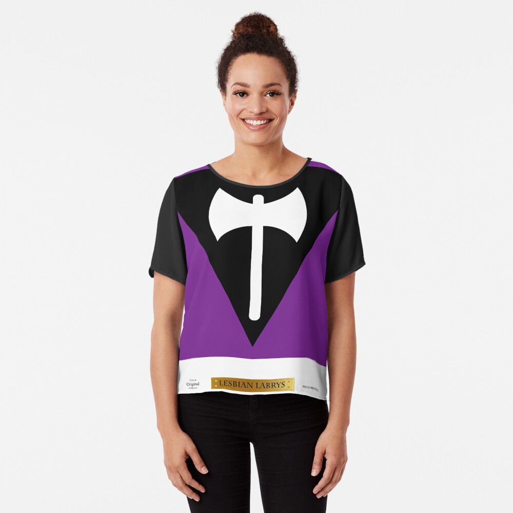 Item preview, Chiffon Top designed and sold by LGBT-Pride-Flag.
