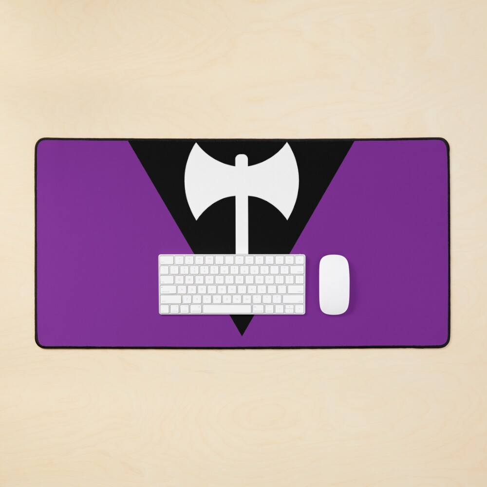 Item preview, Desk Mat designed and sold by LGBT-Pride-Flag.