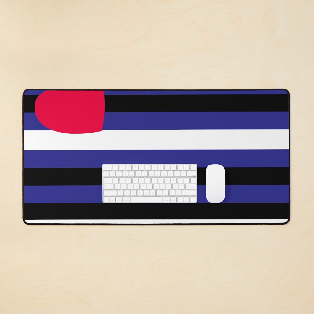 Item preview, Desk Mat designed and sold by LGBT-Pride-Flag.