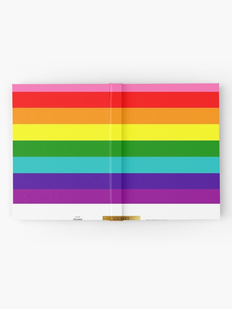 Thumbnail 2 of 3, Journal, Original Gilbert LGBT Pride Flag designed and sold by LGBT-Pride-Flag.
