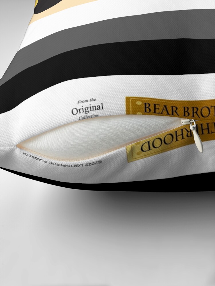 Thumbnail 2 of 4, Pillow, Bear Brotherhood LGBT Pride Flag designed and sold by LGBT-Pride-Flag.