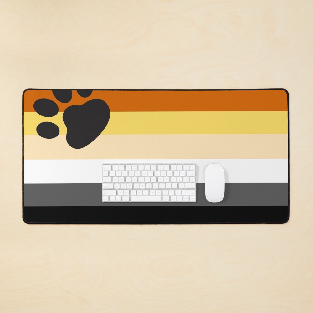 Item preview, Desk Mat designed and sold by LGBT-Pride-Flag.