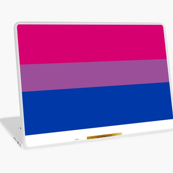 Bisexual LGBT Pride Flag Laptop Skin