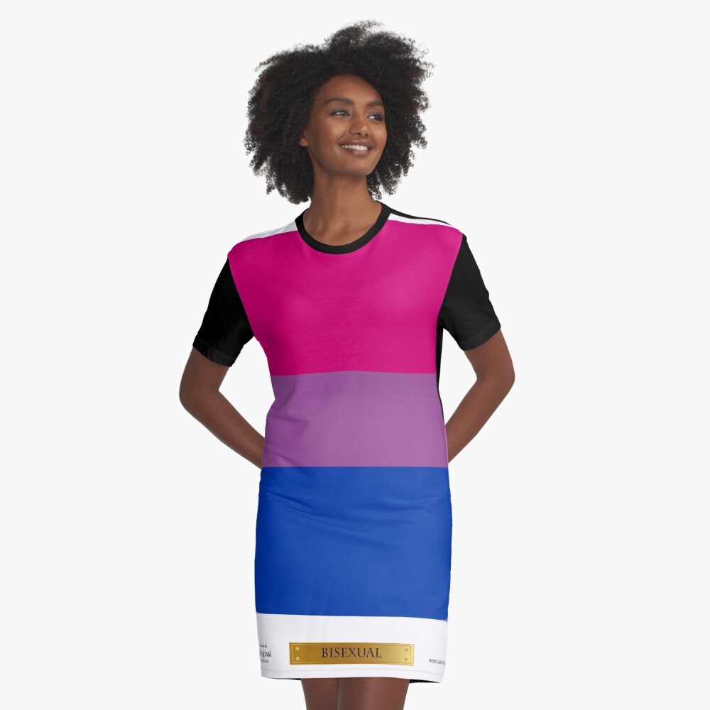 Item preview, Graphic T-Shirt Dress designed and sold by LGBT-Pride-Flag.