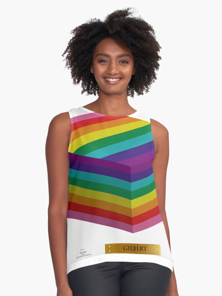 Item preview, Sleeveless Top designed and sold by LGBT-Pride-Flag.
