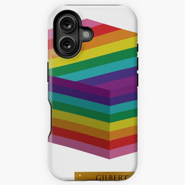 3D LGBT Pride Flag iPhone Tough Case