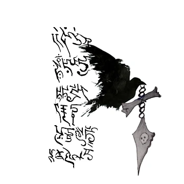 Artwork thumbnail, crow ghost by Ranikhan